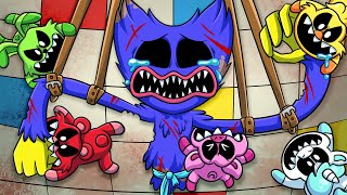 NIGHTMARE HUGGY WUGGY DEATH Poppy Playtime Chapter 3 Animation [upl. by Allister794]