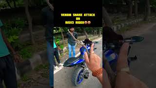 Venom Snake Attack On R15v3 Rider 🤬🤬 shorts viralshort trending youtubeshorts r15v3 [upl. by Olnek]