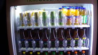 Dixie Narco BevMax 4 Glass Front Vending Machine UCI Humanities Hall  Irvine CA USA [upl. by Ainej]