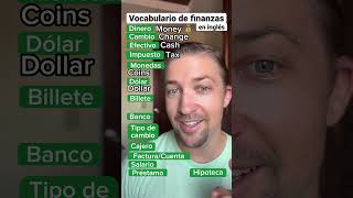 VOCABULARIO DE FINANZAS EN INGLÉS PALABRAS COMUNES￼ [upl. by Leighland403]