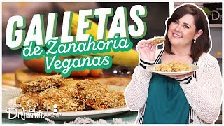 Receta de GALLETAS de AVENAS VEGANAS ¡solo 5 ingredientes  Hasta la Cocina con Lucía Mena [upl. by Kcirdaed]