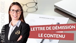 Comment faire une lettre de démission  Le contenu  Méthodologie  digiSchool [upl. by Hafital233]