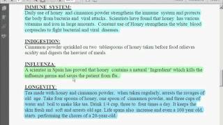 Cinnamon amp Honey Health benefits [upl. by Llevaj]