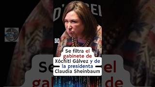 El gabinete de Xóchitl Gálvez supera al de la Presidenta Claudia Sheinbaum 😱🤣 [upl. by Marianne662]