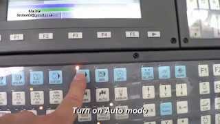 SYNTEC for row type ATC step by step China cnc routerChina cnc router [upl. by Ayotak838]