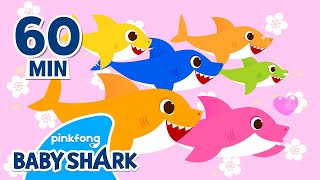 Baby Shark Doo Doo Doo Doo 1 hour  Compilation  Original Baby Shark Song  Baby Shark Official [upl. by Sandberg]