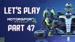 Lets Play Motorsport Manager 4  Part 69 [upl. by Fernas513]