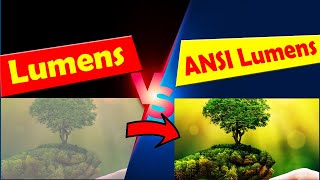 ANSI Lumens VS Lumens  Must Consider Before buying a Projector  Head on Comparison  TechCanvas [upl. by Tollman]