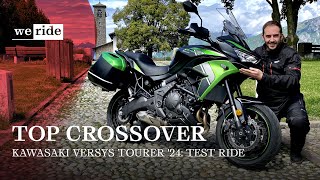 Kawasaki Versys 650 Tourer 2024  🧳 Top crossover media TEST RIDE [upl. by Jemena278]