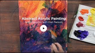 Acrylic Painting with Soho Acrylics by Dan Nelson Free Art Lesson  Jerrys Artarama [upl. by Paton386]