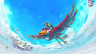 Legend of Zelda Skyward Sword Lanayru Sand Sea Extended [upl. by Anaej900]