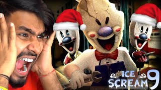 ICE SCREAM 9 CHRISTMAS NIGHT  TECHNO GAMERZ ICE SCREAM 9 GAMEPLAY  TECHNO GAMERZ [upl. by Alexei]