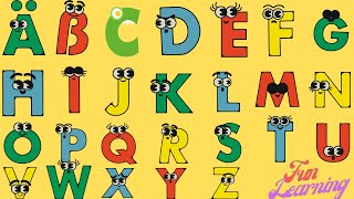 A B C D E F G H I J K L M N O P Q R S T U V W X Y Z  Kids video  abcd song  kids education [upl. by Aisenat262]