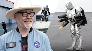 How Adam Savage Built a Real Iron Man Suit That Flies [upl. by Gnohc]