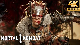 Mortal Kombat 1  Ferra All Finishers Intros Victory Pose Ending amp More 4K 60FPS [upl. by Enyahs408]