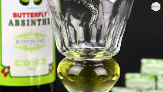 Absinthe Butterfly Louche [upl. by Anelrac324]