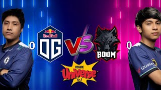 OG vs Boom  Wisper vs Pakazs  Dota en ESPAÑOL  Fissure 2 [upl. by Bradeord]