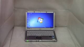 中古パソコン Lets note SX2 CFSX2ADJYS 173268 バスアンドタグ [upl. by Siubhan340]