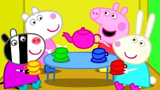 Peppa Plays With Friends ☕️  Peppa Pig Official Full Episodes [upl. by Frye]