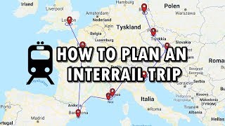 How to plan an InterrailEurail trip 10 steps [upl. by Sky]