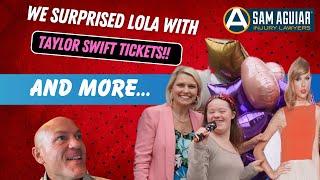 We Gave Away Taylor Swift Tickets to An Amazing Family [upl. by Kina]