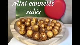 Mini cannelés jambon sésames [upl. by Elyr]