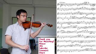 No32  Op45  Wohlfahrt Etudes for Violin  費華小提琴練習曲 [upl. by Oiromed]