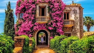 BORMES LES MIMOSAS  THE MOST BEAUTIFUL VILLAGES IN FRANCE  A TRUE FLOWER PARADISE [upl. by Donadee241]