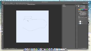 Drawing shapes using pen tool and merge two and more anchor points  Photoshop CC [upl. by Akired295]