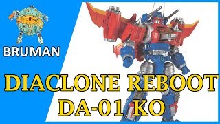 Diaclone Reboot DA01 DiaBattles V2 KNOCKOFF by Lost Planet [upl. by Franek]