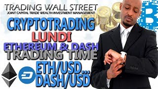 ethereum ethereum classic dash cardano trading Lundi 5 Février 2018 cryptotrading [upl. by Cahra]