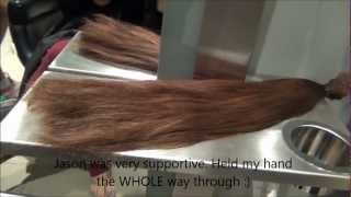 Waist Length Hair Get Cut [upl. by Jonette]