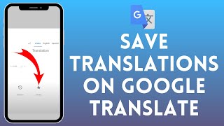 How To Save Translations On Google Translate 2024 [upl. by Tawnya]