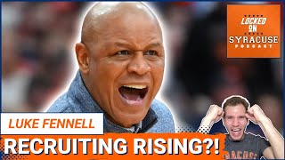 Syracuse Basketball Recruiting is RISING after Securing 25 Luke Fennell  Syracuse Orange Podcast [upl. by Oderfodog]