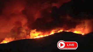 🔴 LIVE Airport Fire In Trabuco Canyon California Wildfire [upl. by Nedyrb]