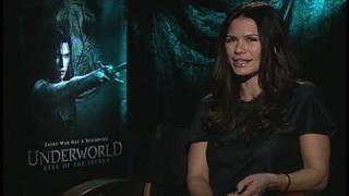 Rhona Mitra Interview Underworld Rise of the Lycans [upl. by Yseult305]