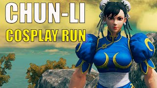 ZERANDO ELDEN RING COMO A CHUN LI DO STREET FIGHTER  COSPLAY RUN [upl. by Akeme656]