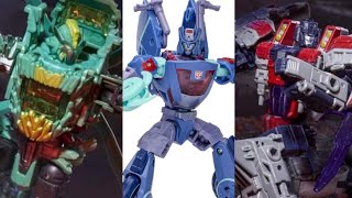 New transformers Legacy United Deluxe Shard Chromia amp Voyager Cybertron Starscream official images [upl. by Milon61]