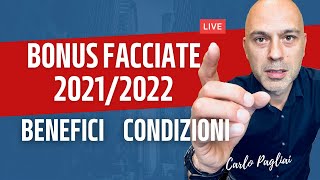 Bonus Facciate 90 Guida aggiornata 11 Dic 2021 benefici e condizioni [upl. by Doty]