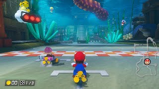 Mario Kart 8 Deluxe  All New DLC Courses 2023 DLC Booster Wave 16 HD [upl. by Ueihtam]