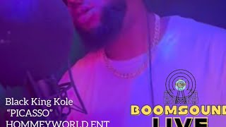 Black King Kole  Picasso  BOOMIN LIVE IN THE BOOTH [upl. by Eniamert]