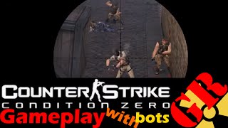 CounterStrike Condition Zero gameplay with Hard bots  Italy  CounterTerrorist [upl. by Norrehs]