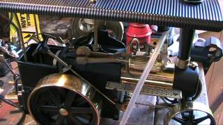 Wilesco D416 Steam Traktor Traction Engine [upl. by Bartholomew]