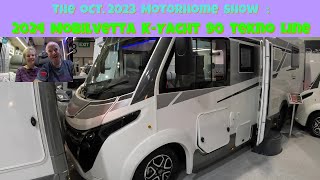 The Motorhome and Caravan Show Oct 2023  The 2024 Mobilvetta KYacht Tekno Line 90  A Class [upl. by Natal]