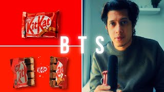 I Recreated MrBeasts Chocolate Bar Commercial using a Kitkat [upl. by Alyehs]