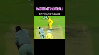 Curtly Ambrose Traps Ian Healy With A Cheeky Slower Ball  Bowling Setup [upl. by Dorrej]