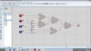 Circuitos Digitales basicos en Proteus [upl. by Martres]