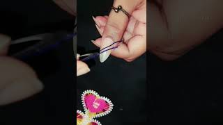 Stripping tape nailart design  nailart nails shorts shortsfeed trending [upl. by Atiuqal]