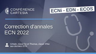 ECNi amp EDN  Correction dannales ECN 2022 [upl. by Annerb]