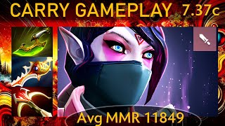 ⭐ 737c Templar Assassin KAD  21 KP  60 Carry Gameplay  Dota 2 Top MMR [upl. by Junina81]